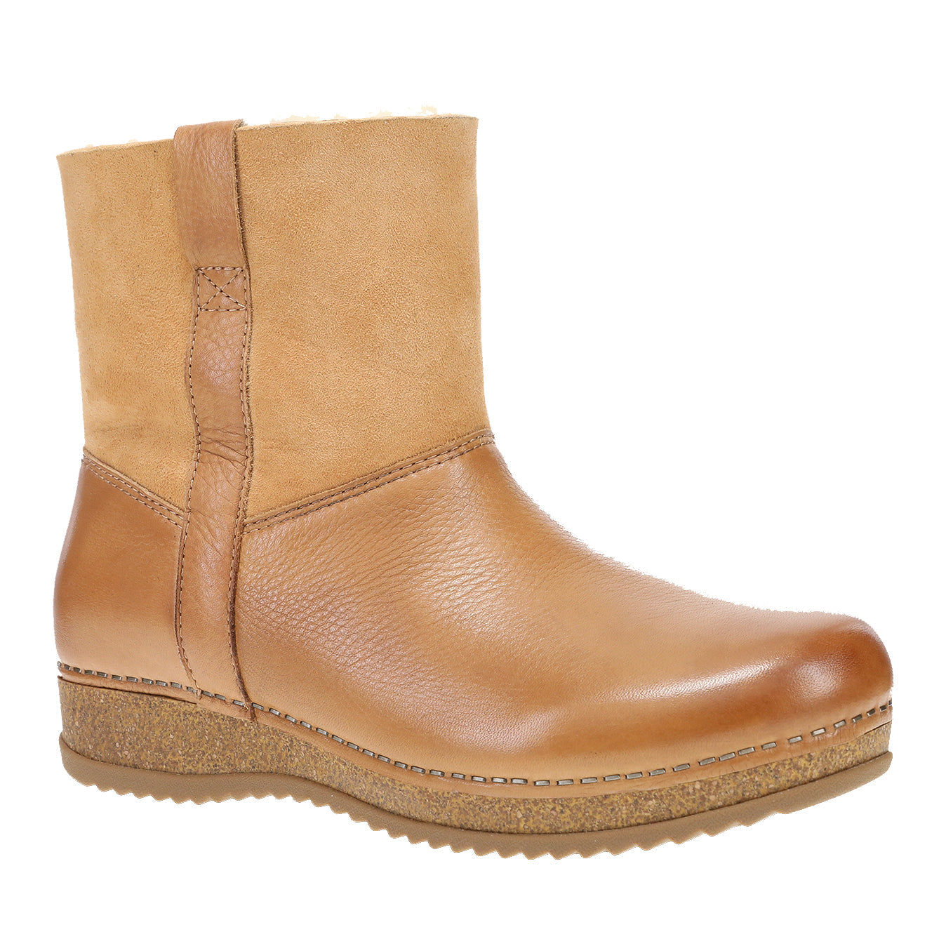 Dansko McKenzie Womens Shoes TanWaxyMilled