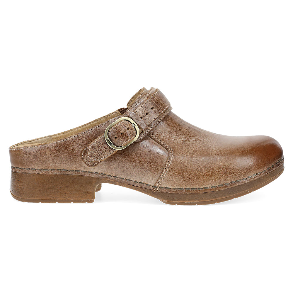 Dansko Millie Tan Waxy Brush Off
