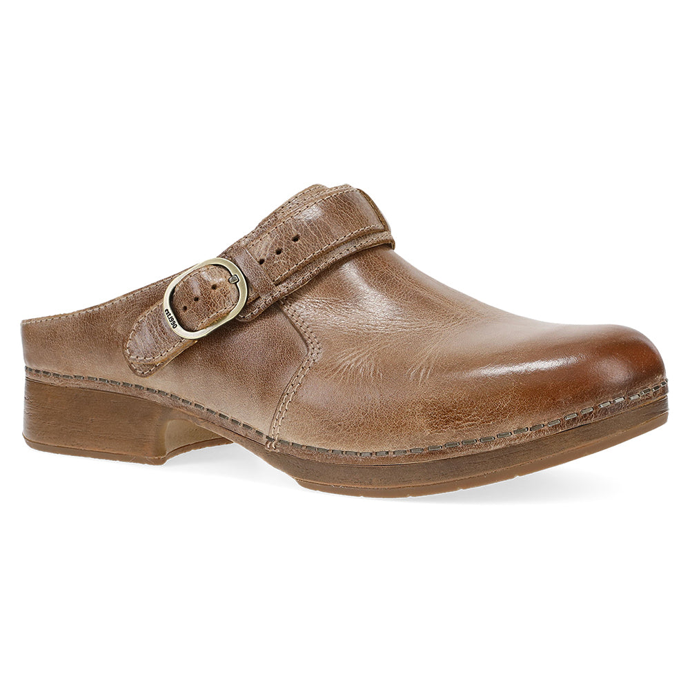 Dansko Millie Tan Waxy Brush Off