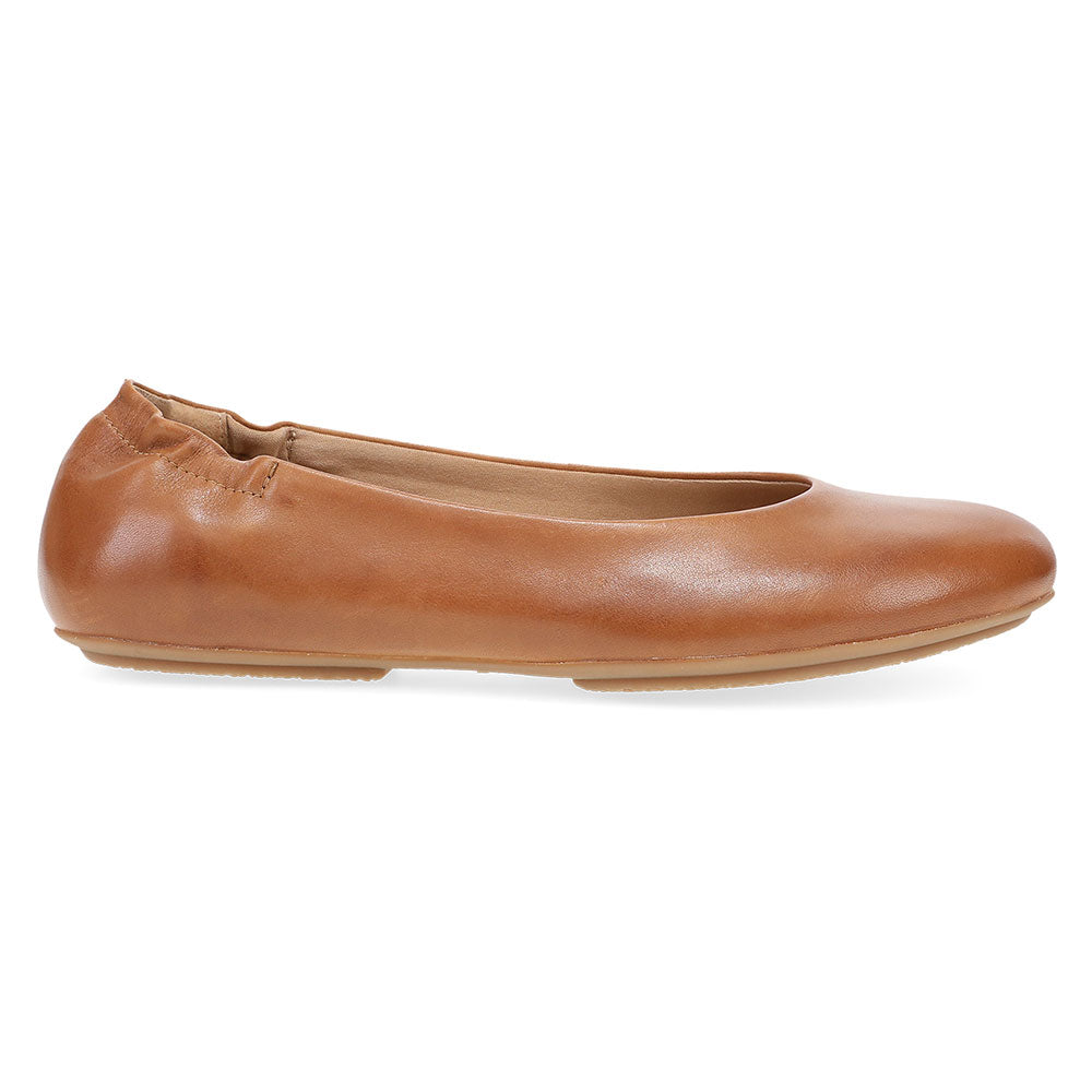 Dansko Women's Mollie Leather Slip On Ballet Flat | Simons Shoes