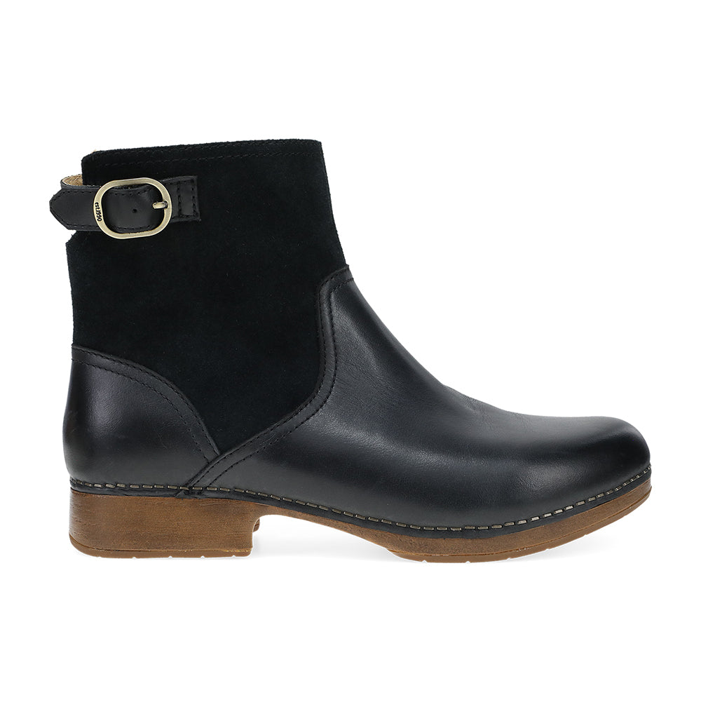 Dansko Monique Black Burnished Calf