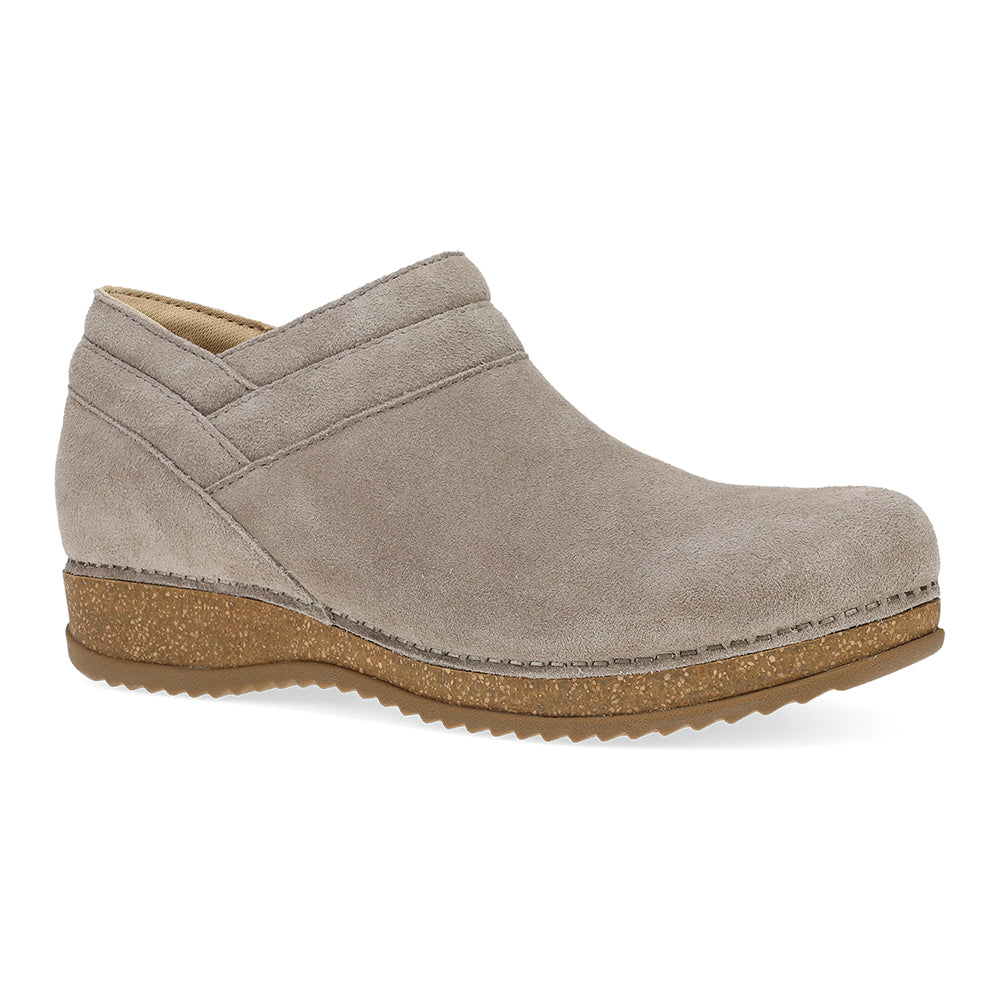 Dansko Muriel Womens Shoes Taupe Suede