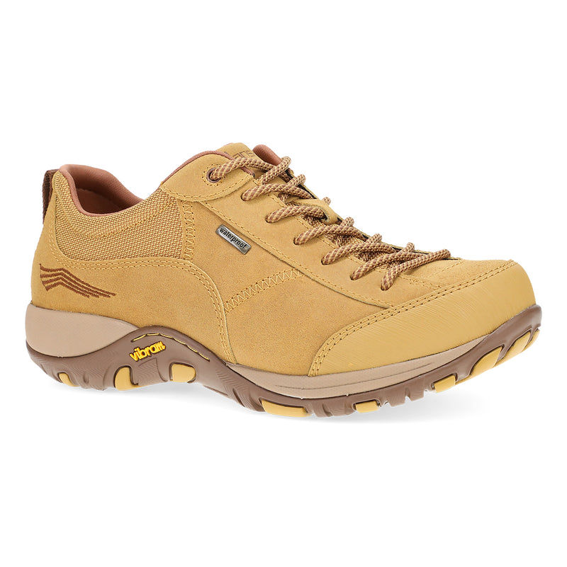 Dansko Paisley Waterproof Womens Shoes WheatBurnishedSuede