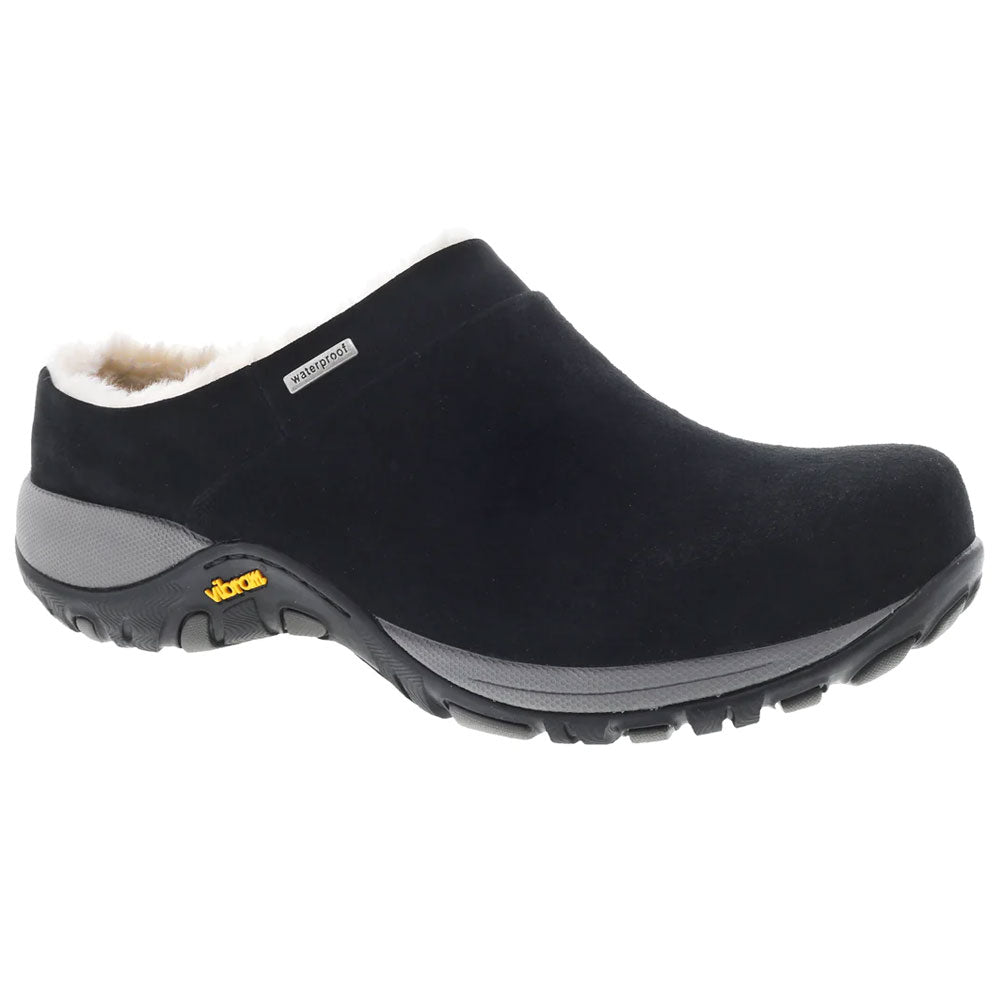 Dansko Parson Slip On Womens Shoes Black Suede