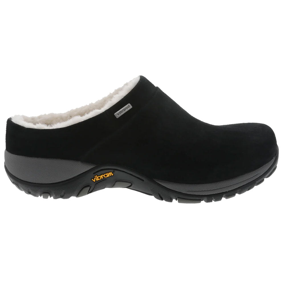 Dansko Parson Slip On Womens Shoes Black Suede