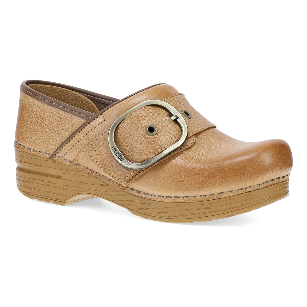 Dansko Pearson Womens Shoes Honey Distressed
