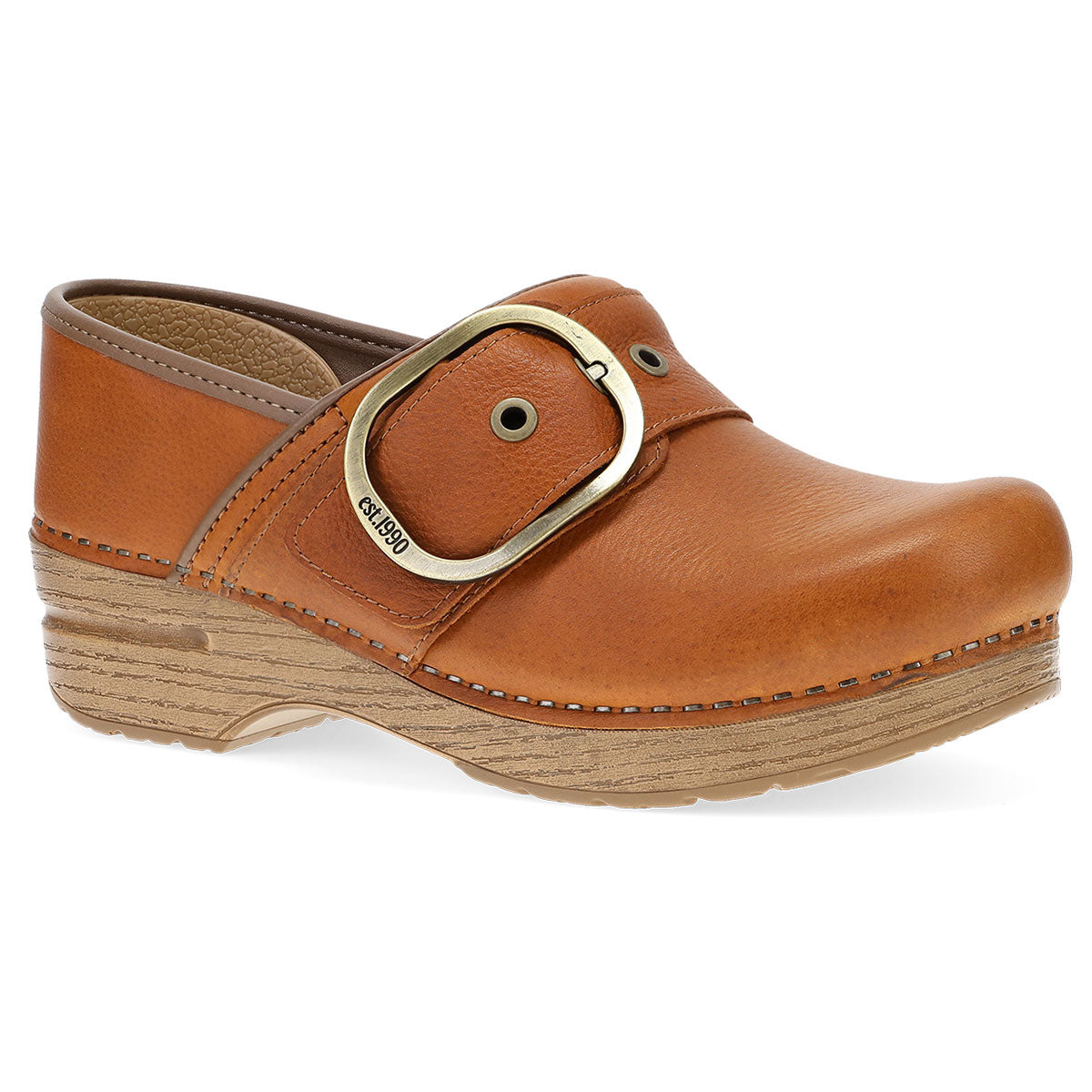 Dansko Pearson Womens Shoes Tan Tumbled
