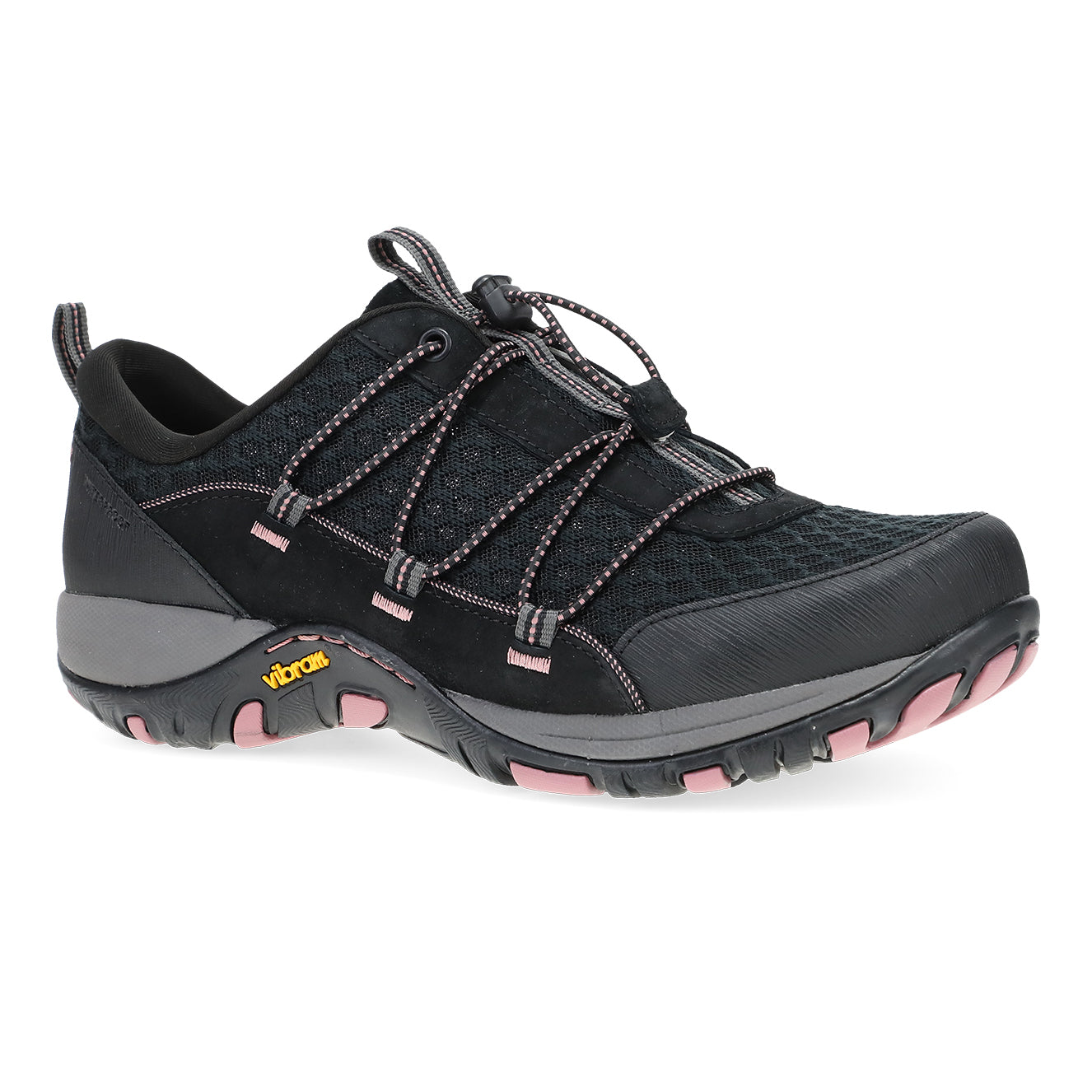 Dansko Petunia Womens Shoes Black Suede