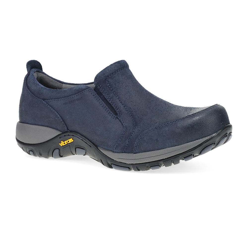 Dansko Pippy Womens Shoes Navy Suede