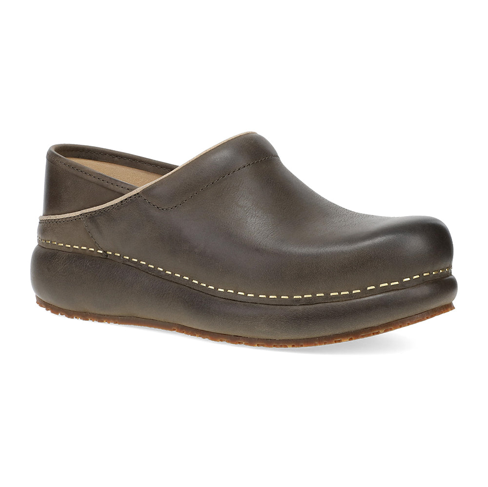 Dansko Platform Pro Clog Womens Shoes Mushroom