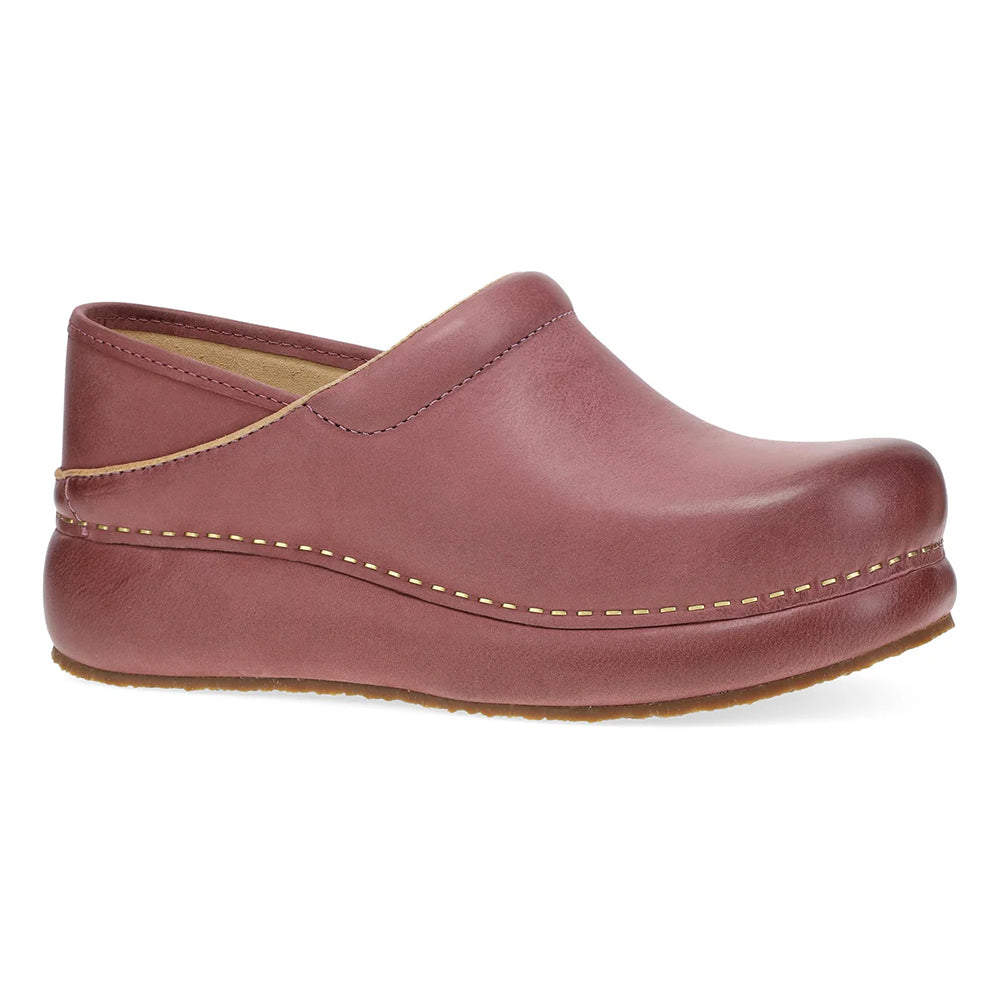 Dansko Pro Cloud Womens Shoes Pro Rose Burnished Nubuck