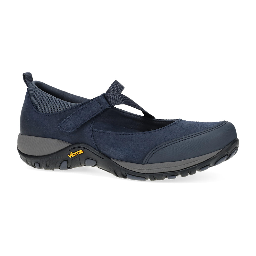 Navy Burnished Suede