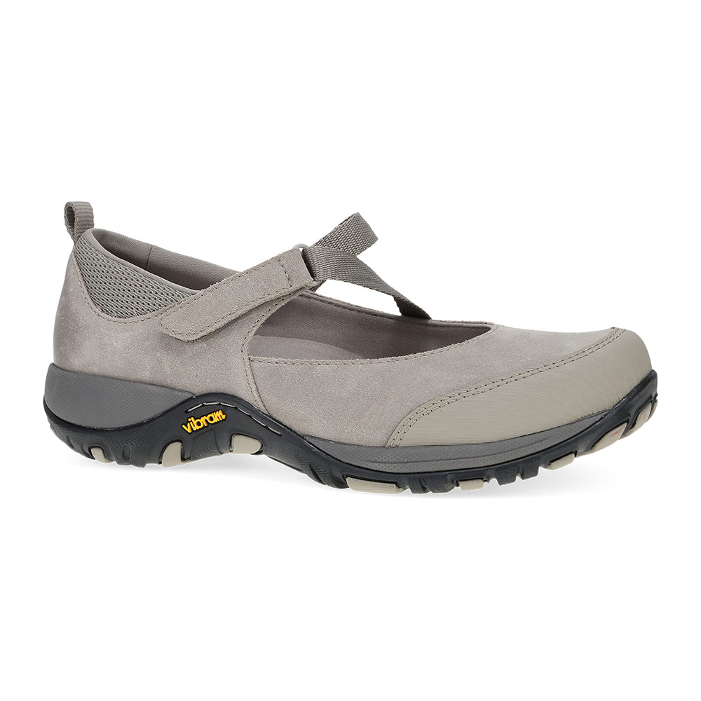 Dansko Primrose Womens Shoes Taupe Burnished Suede