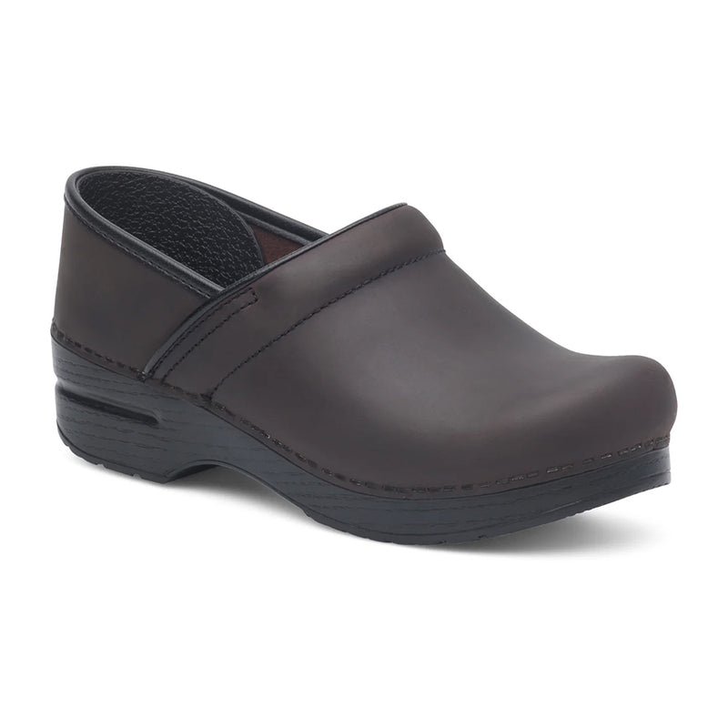 Dansko Professional Antique Brown/Black Womens Shoes Antique Brown / Black