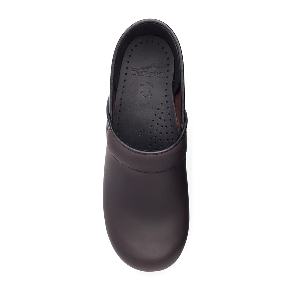 Dansko Professional Antique Brown/Black Wide Womens Shoes