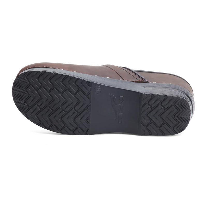Dansko Professional Antique Brown/Black Womens Shoes