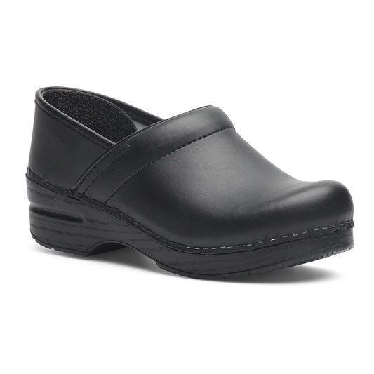 Dansko Professional Box Black Wide Womens Shoes Black Box