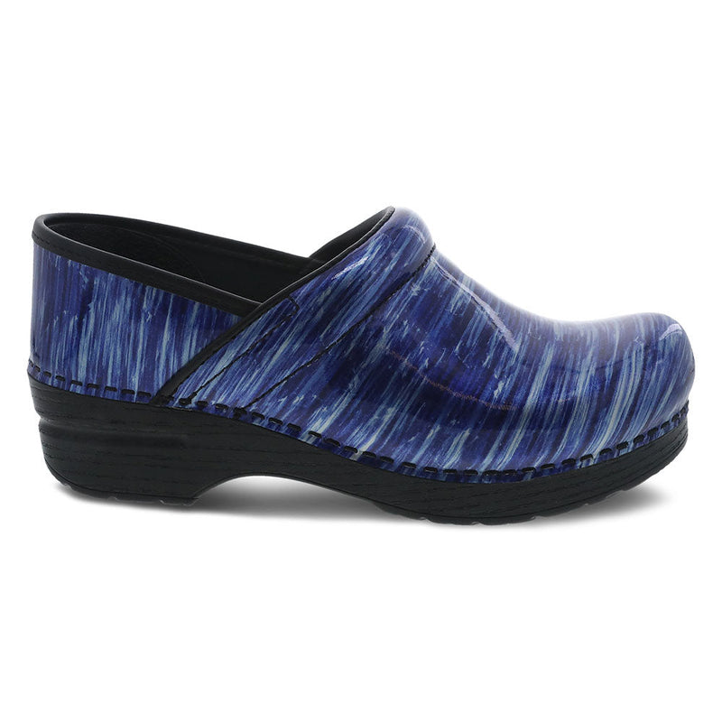 Dansko Professional Blue Water Patent Womens Shoes 