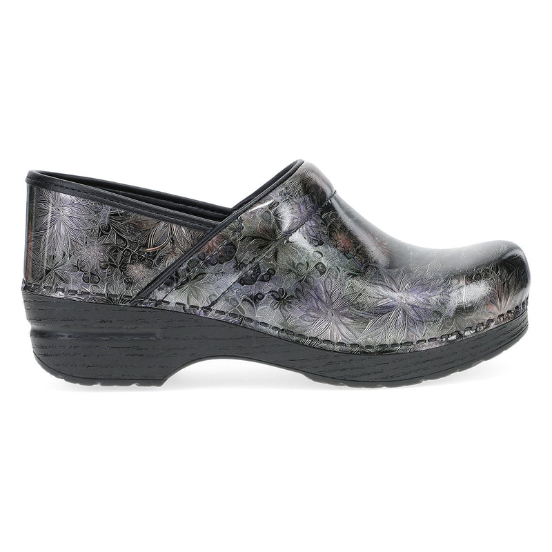 Dansko Professional Etched Floral Patent Womens Shoes 