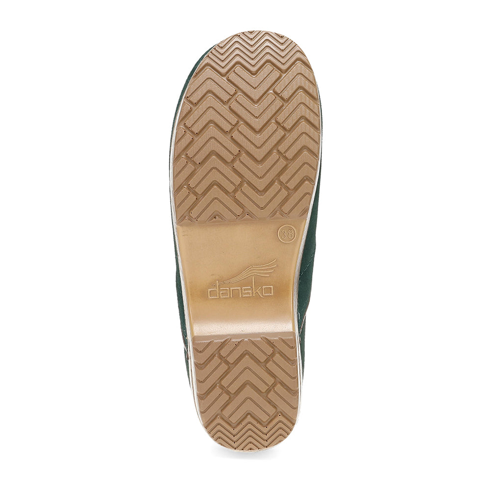 Dansko Professional Clog Evergreen Suede Womens Shoes