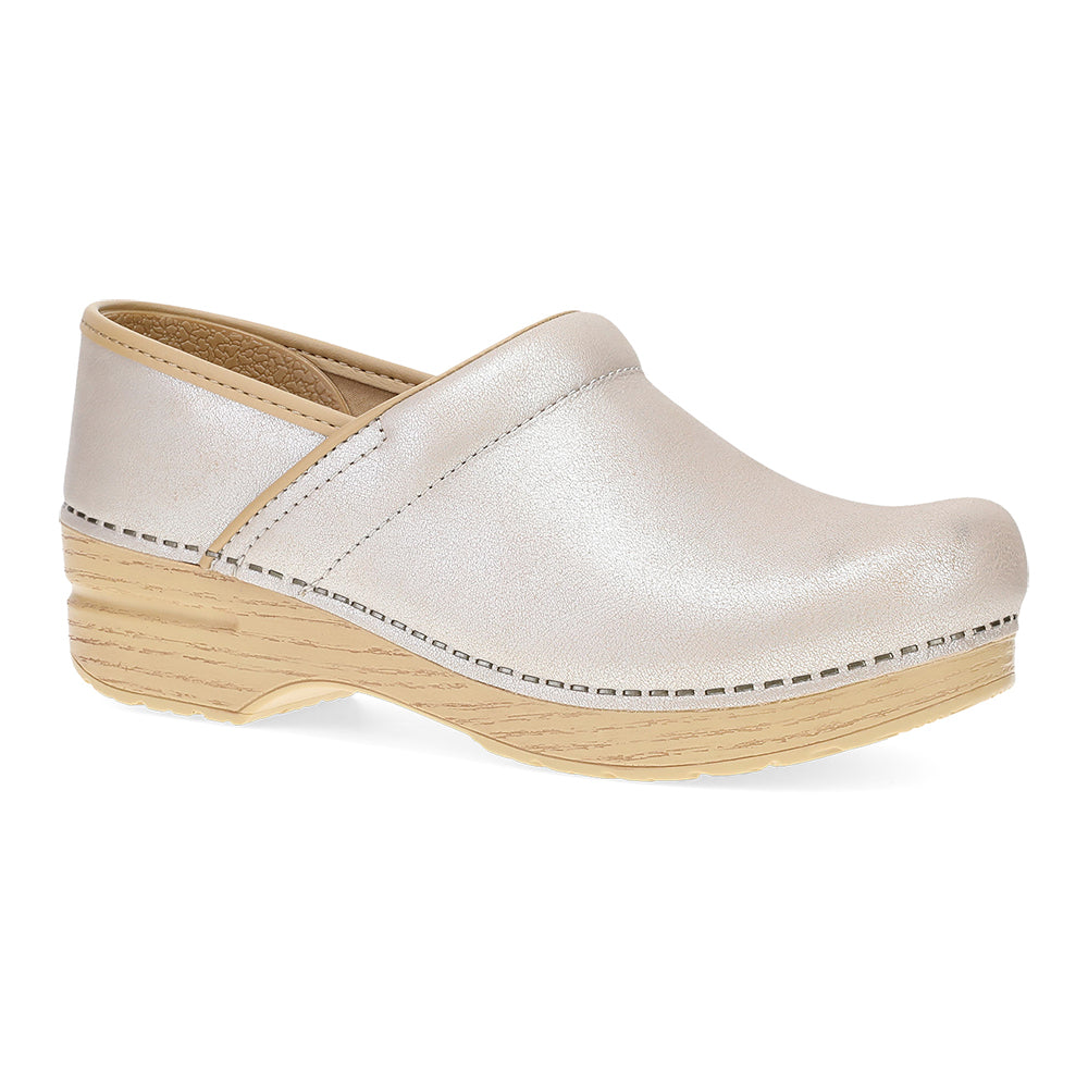 Dansko Professional Clog Pearl Metallic Womens Shoes Pearl Metallic