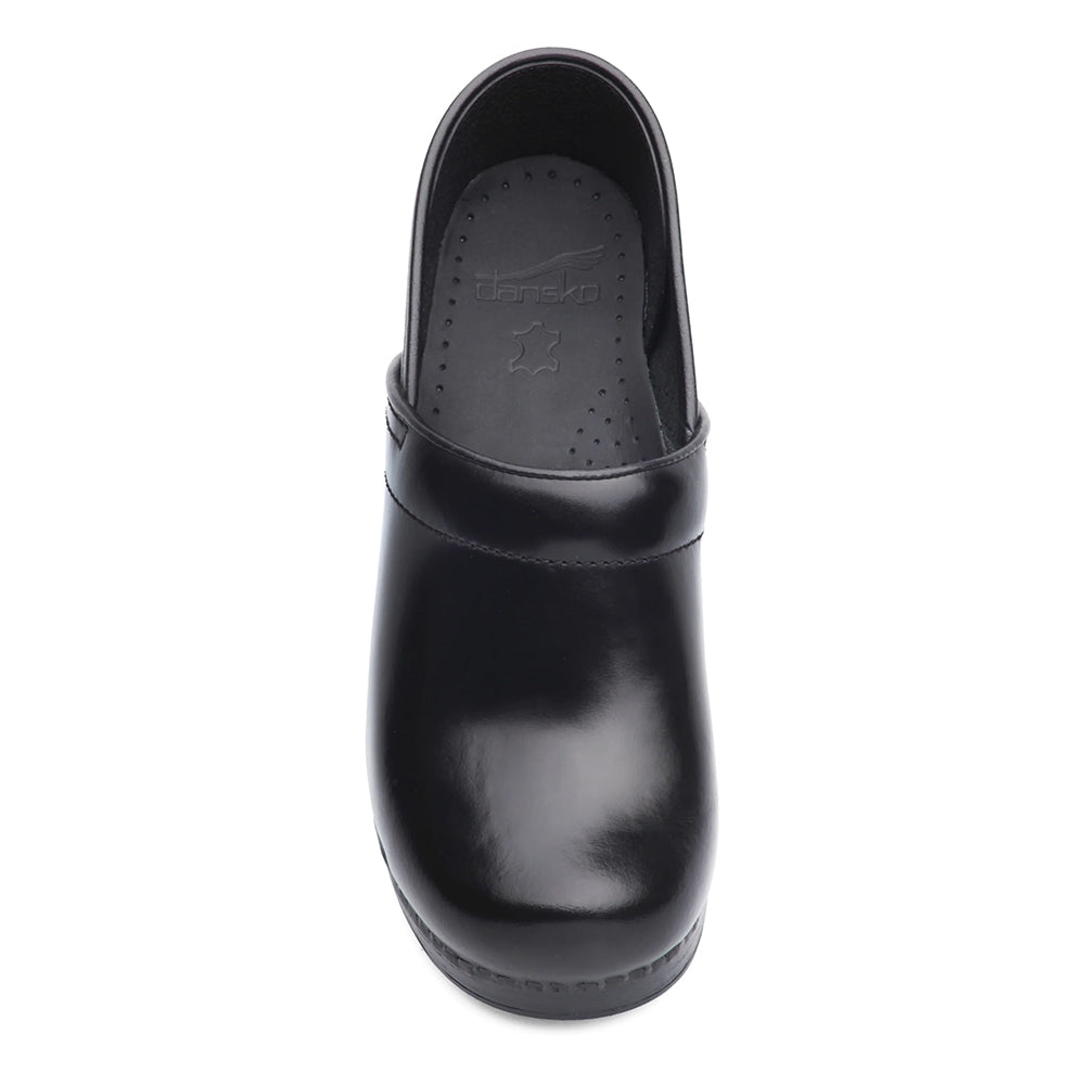 Dansko Professional Black Cabrio Wide Womens Shoes