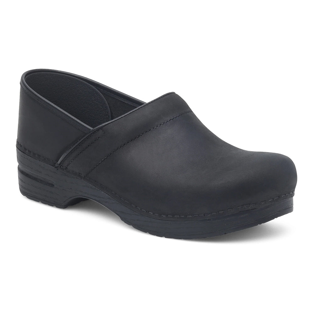 Dansko Professional Black Oiled Wide Womens Shoes Black Oiled