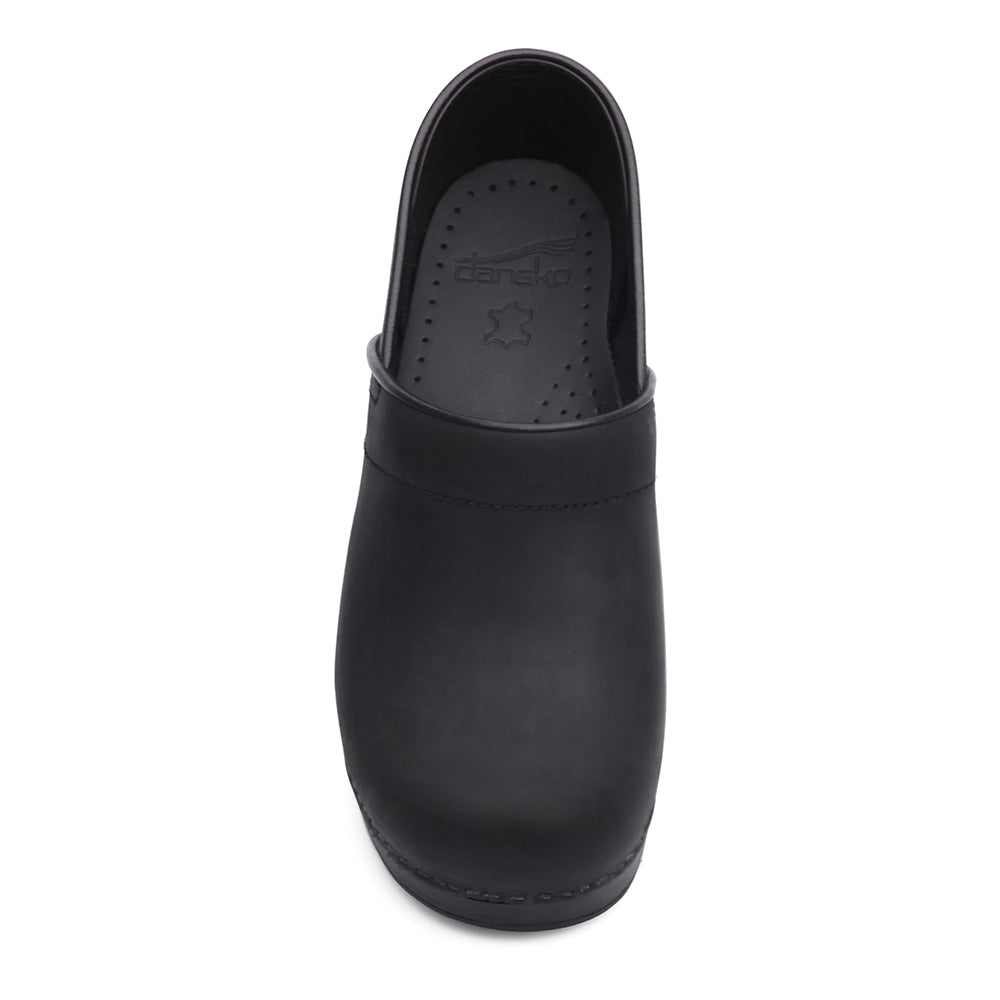 Dansko Professional Black Oiled Wide Womens Shoes