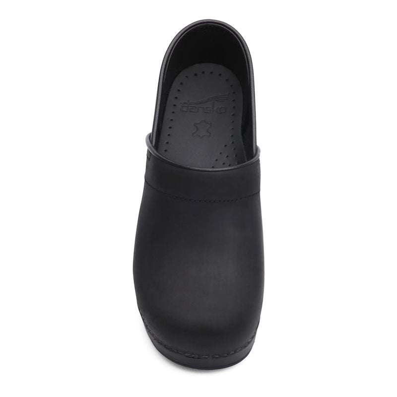 Dansko Professional Black Oiled Wide Womens Shoes