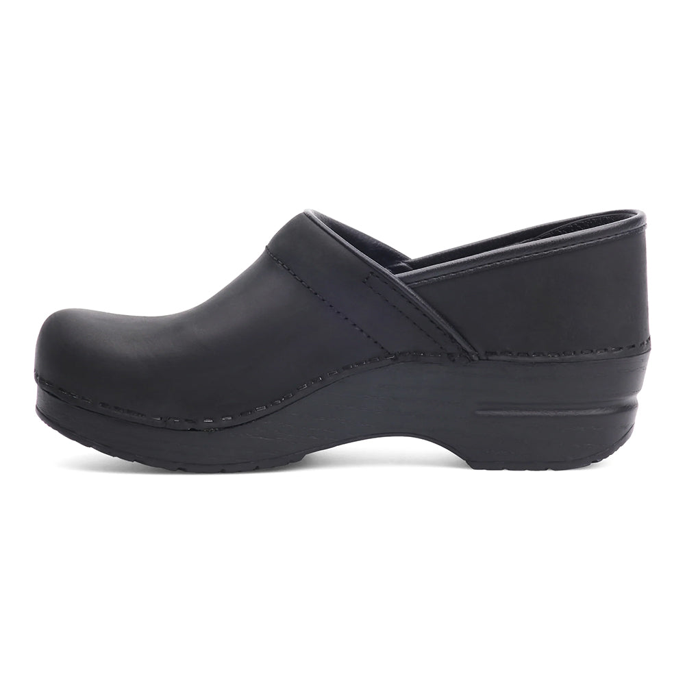 Dansko Professional Black Oiled Wide Womens Shoes