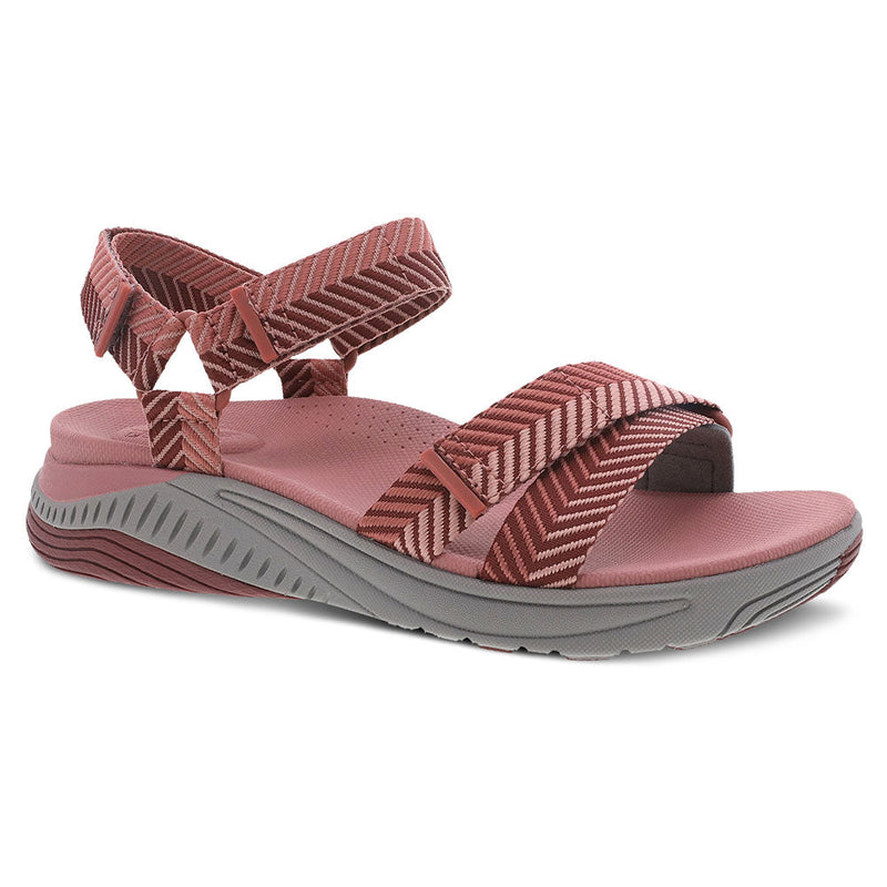Dansko Racquel Recycled Sandal Womens Shoes Rose