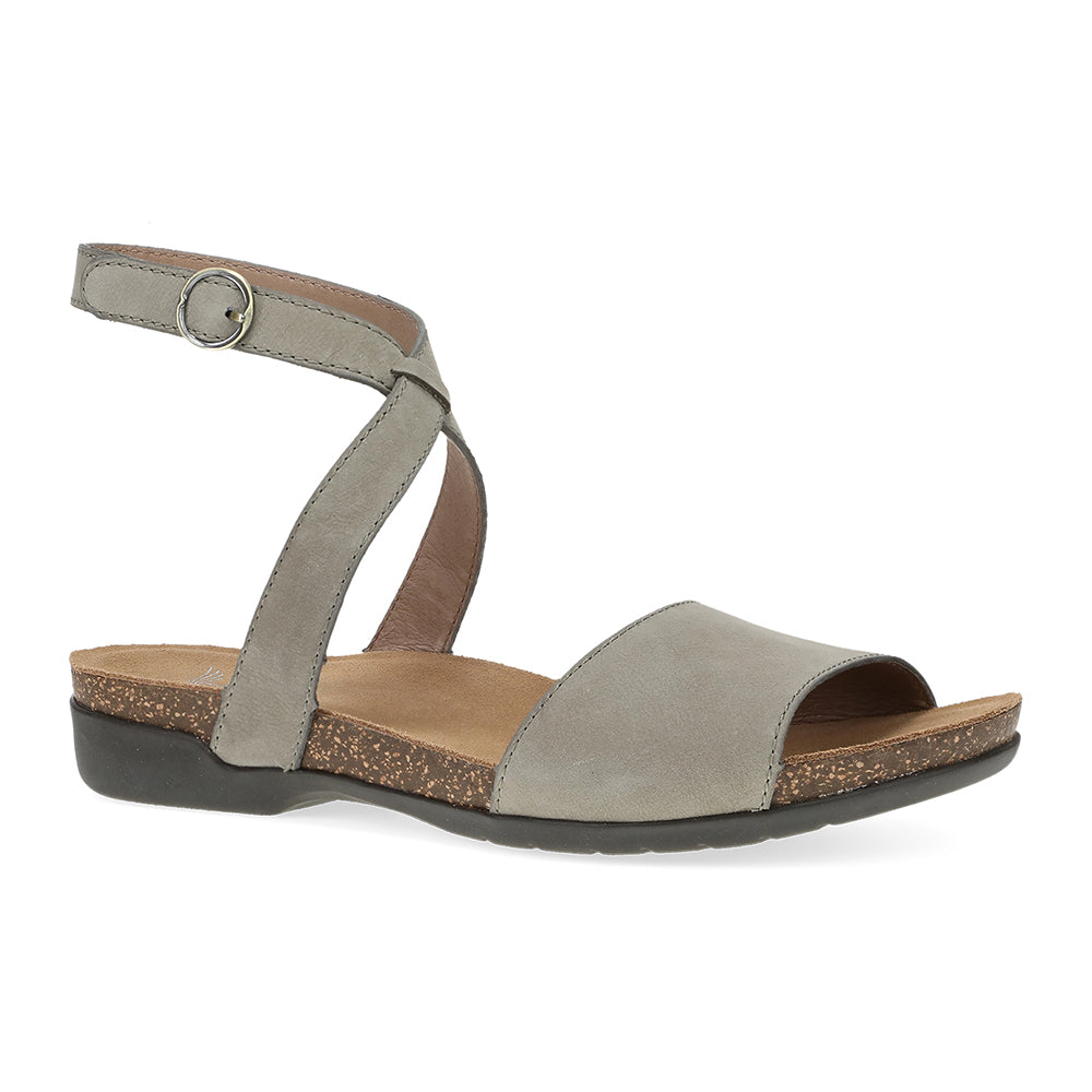 Dansko Rafferty Womens Shoes TaupeMilledNubuck