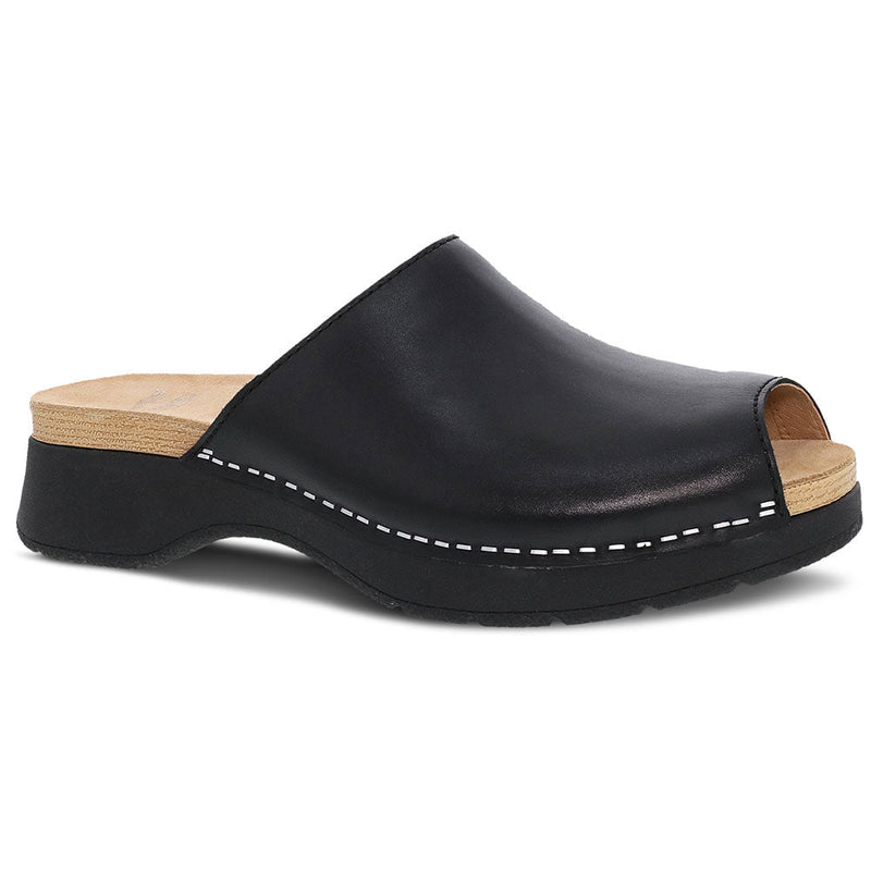 Dansko Ravyn Leather Slip On Open Toe Sandals Simons Shoes