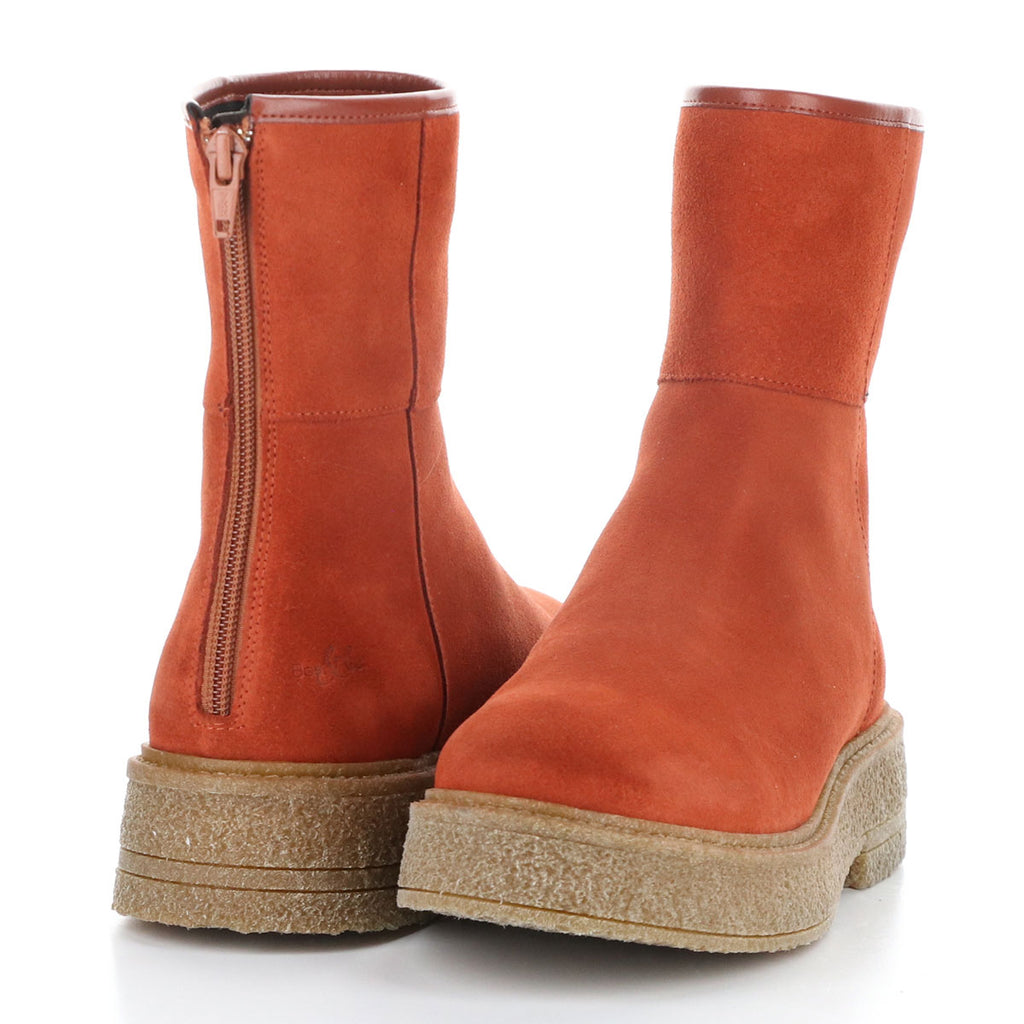 Bos & Co Sammy Antilope Boot Womens Shoes Terracotta