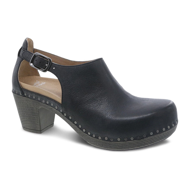 Dansko Sassy Womens Shoes Black Milled