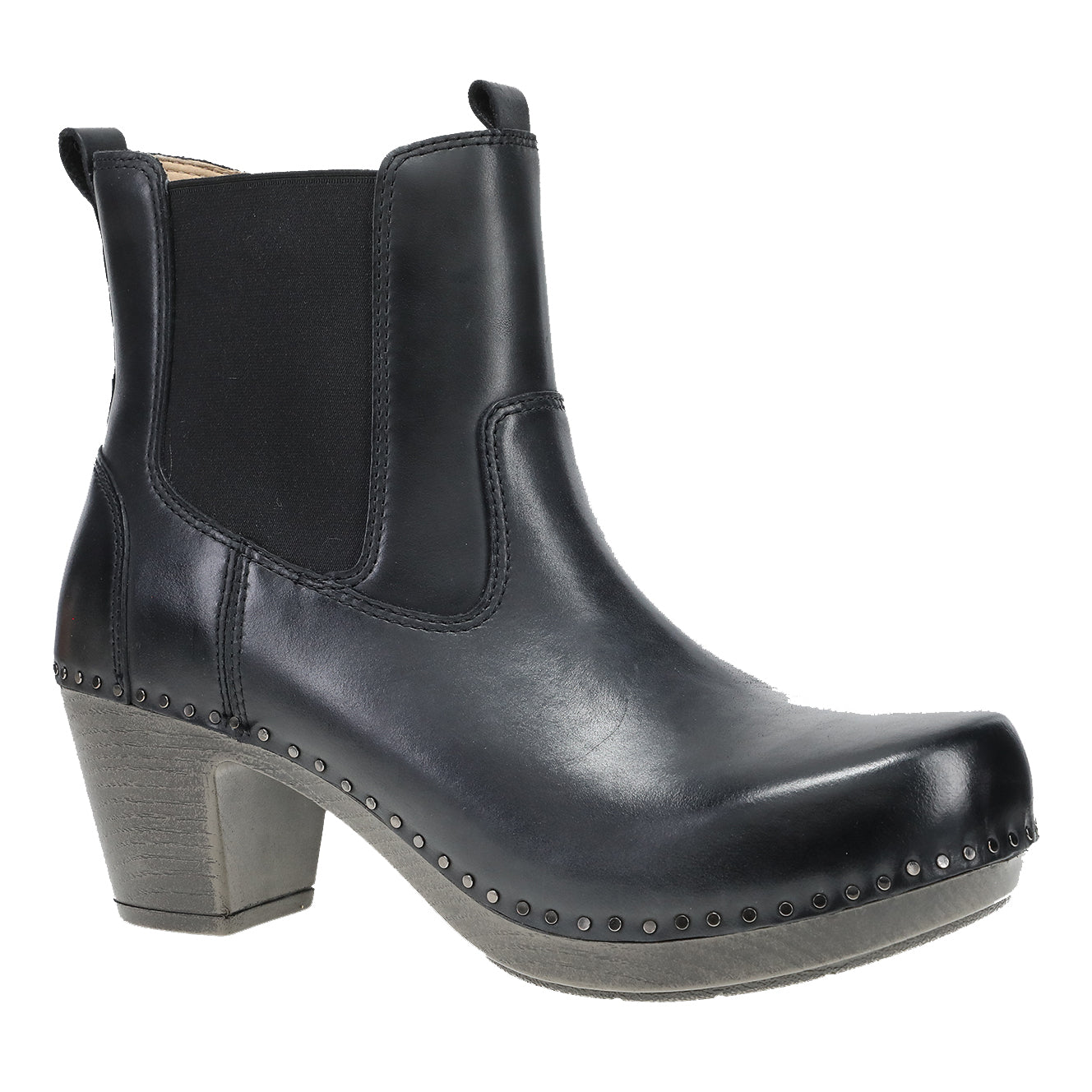 Dansko Shayna Womens Shoes Black Burnished Calf
