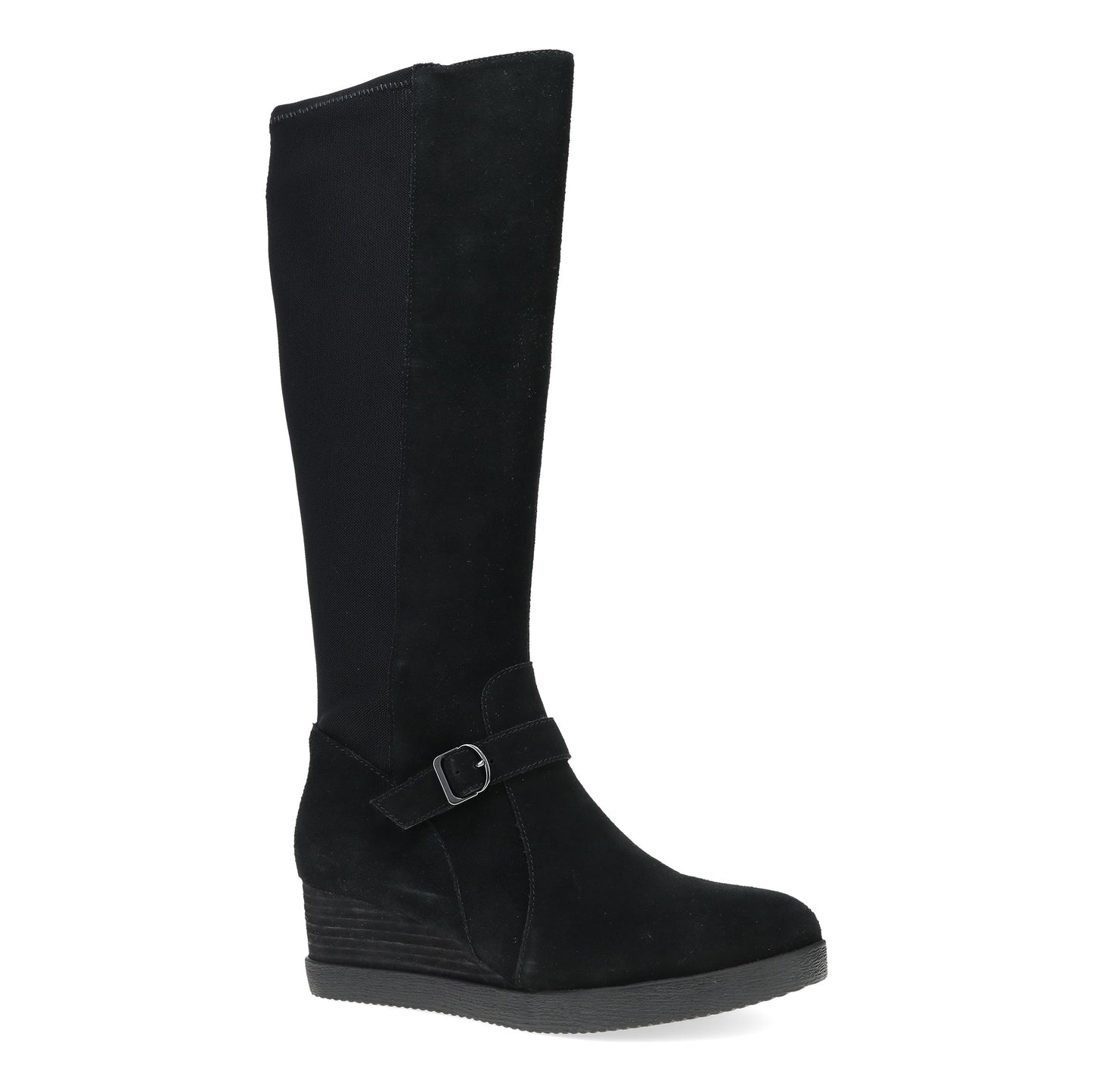 Dansko Shelia Womens Shoes Black Waterproof Suede