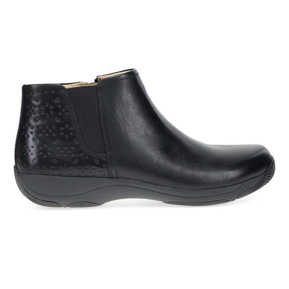 Dansko Sherry Black Waxy Burnished