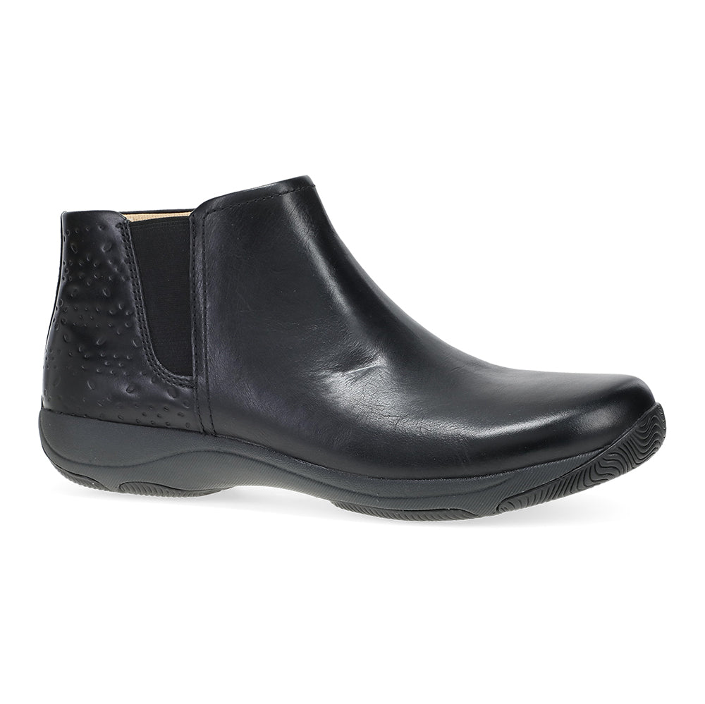 Dansko Sherry Black Waxy Burnished