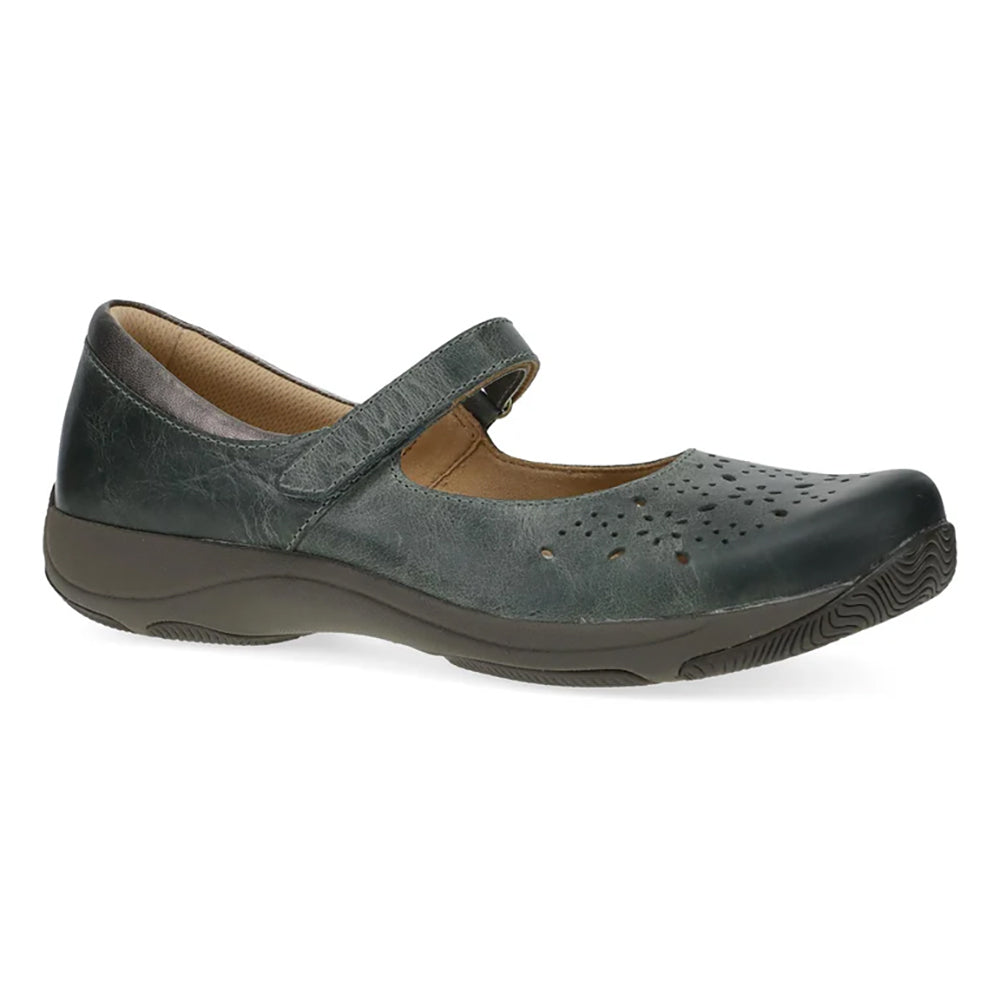 Dansko Stacy Womens Shoes Lake Waxy Burnished