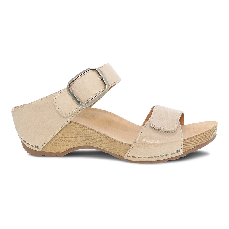 Dansko Tanya Double Strap Slide Sandal Womens Shoes