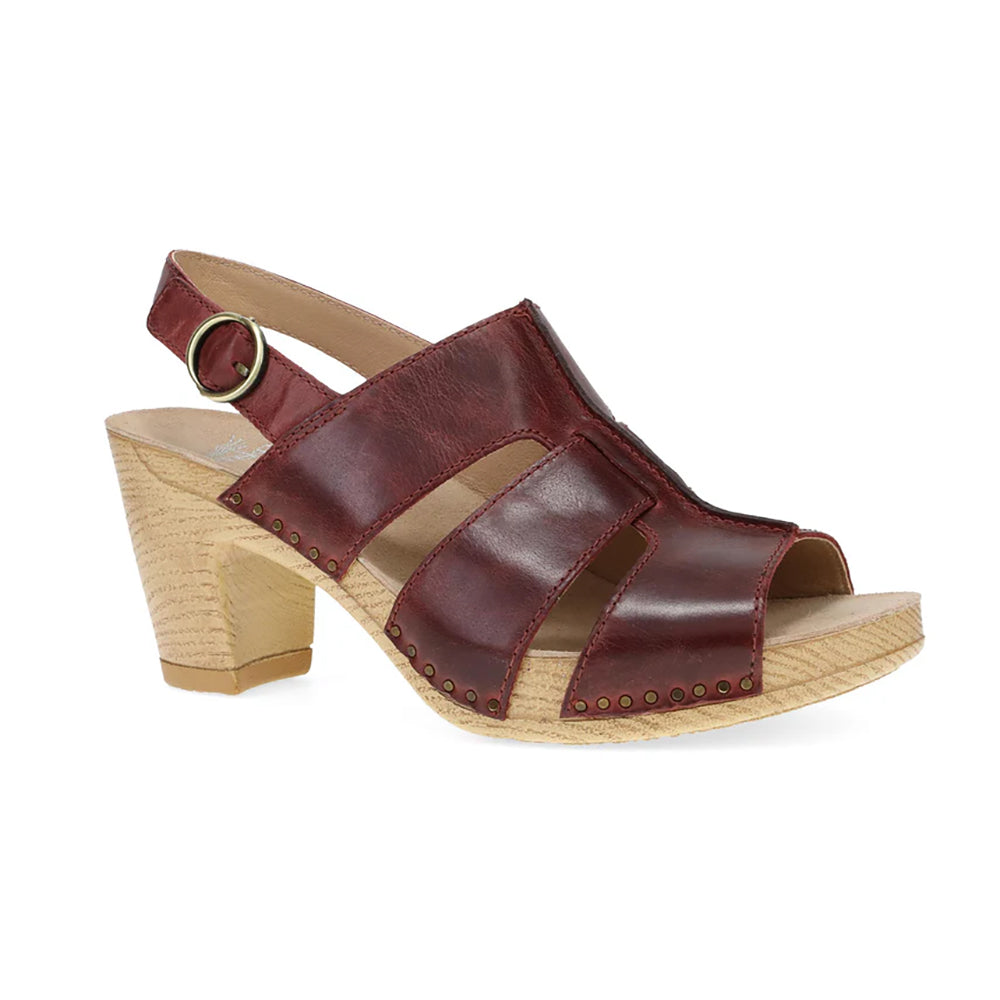 Dansko Tatiana Womens Shoes WinePullUp
