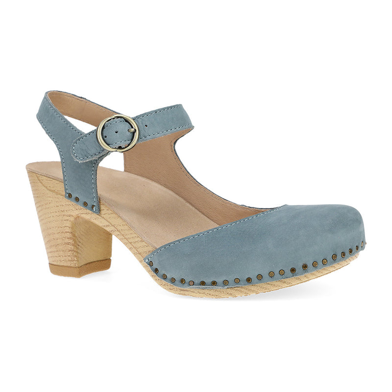 Dansko Taytum Womens Shoes DenimMilledNubuck