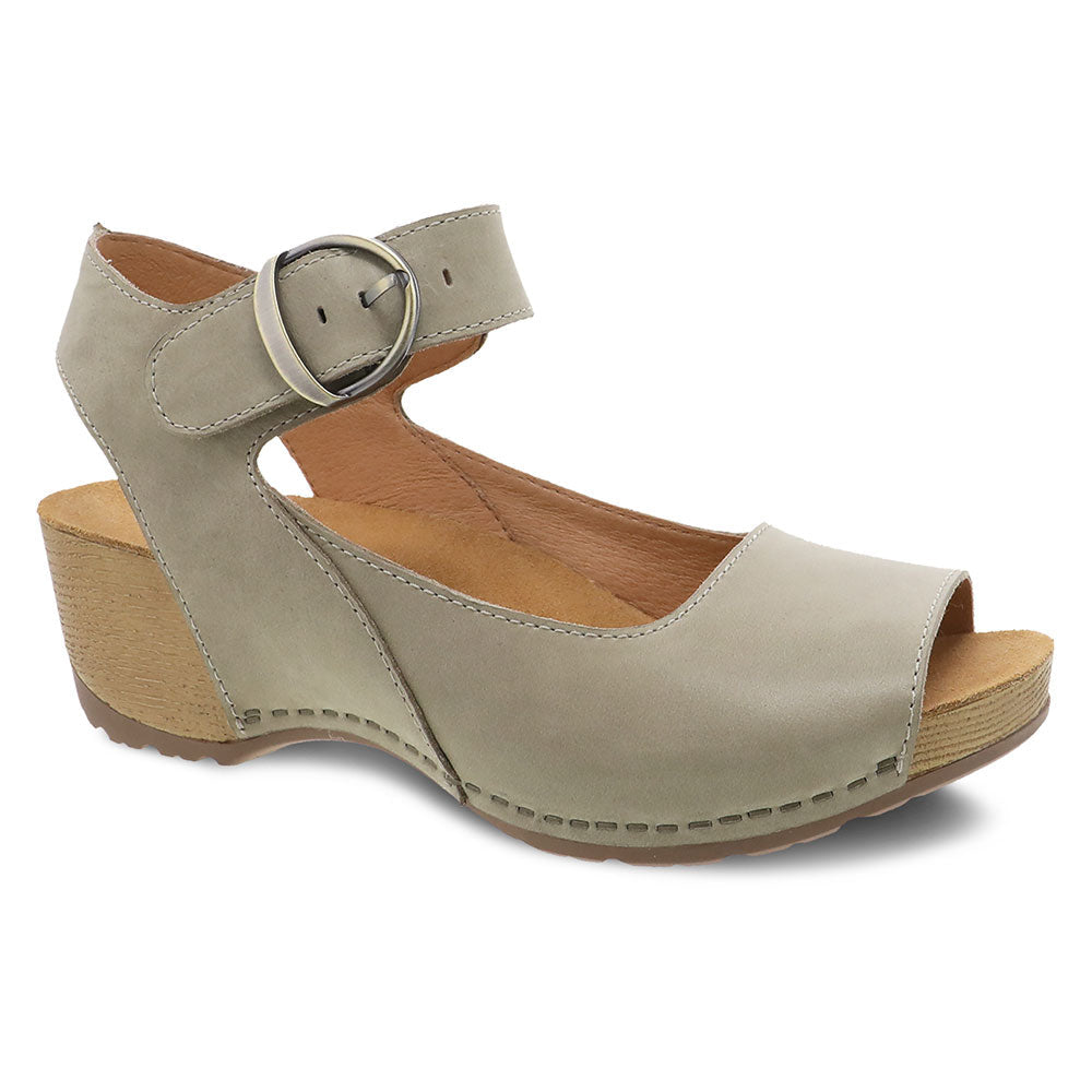 Dansko Tiana Sandal Womens Shoes Khaki