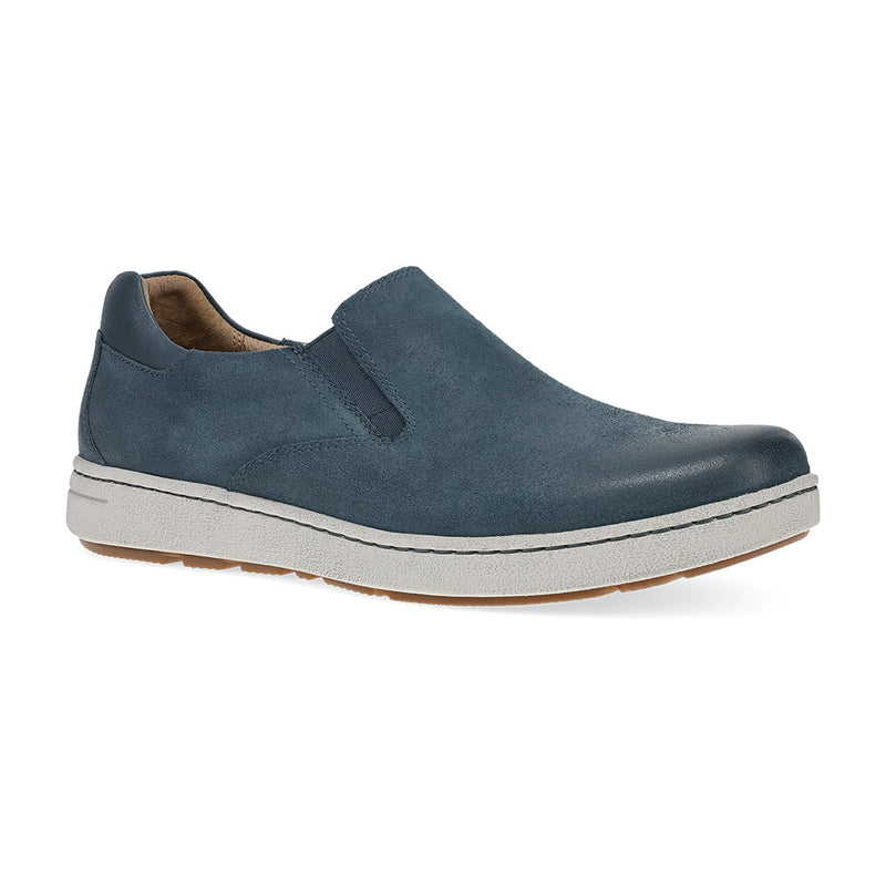 Dansko Trent Mens Shoes DenimBurnishedSuede