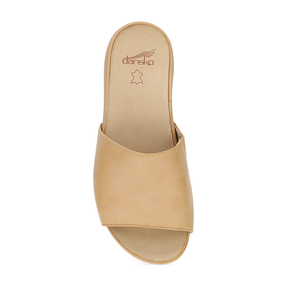 Dansko Twyla Sleek Slide Leather Sandal | Simons Shoes
