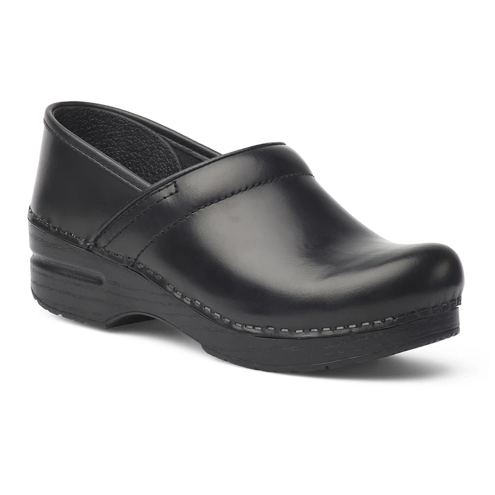 Dansko Wide Pro Womens Shoes Black Cabrio