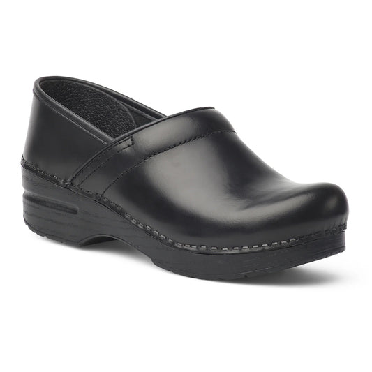 Dansko Wide Pro Womens Shoes Black Cabrio