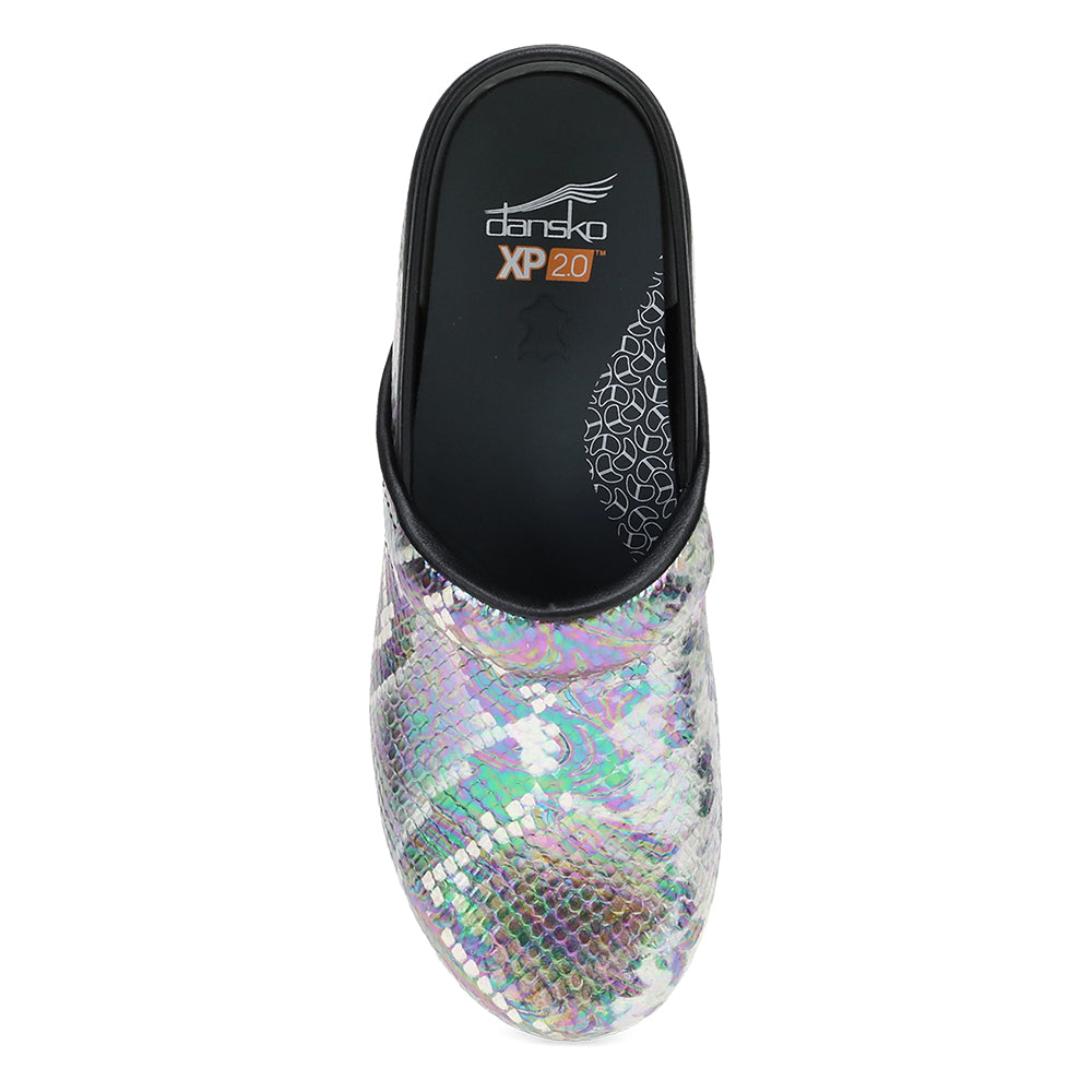 Dansko Wide XP 2.0 Clog Autumn Snake Womens Shoes