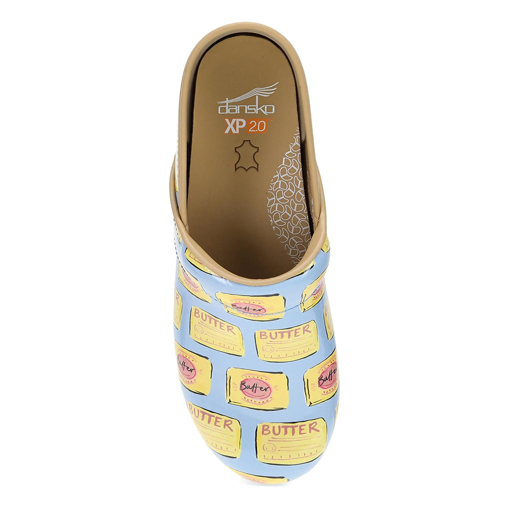 Dansko XP 2.0 Clog Butter Patent Womens Shoes